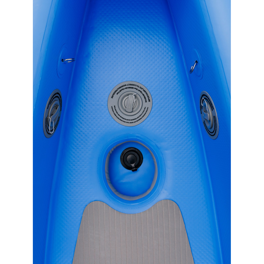 Надувной каяк трехместный Blau See Whale-3 
